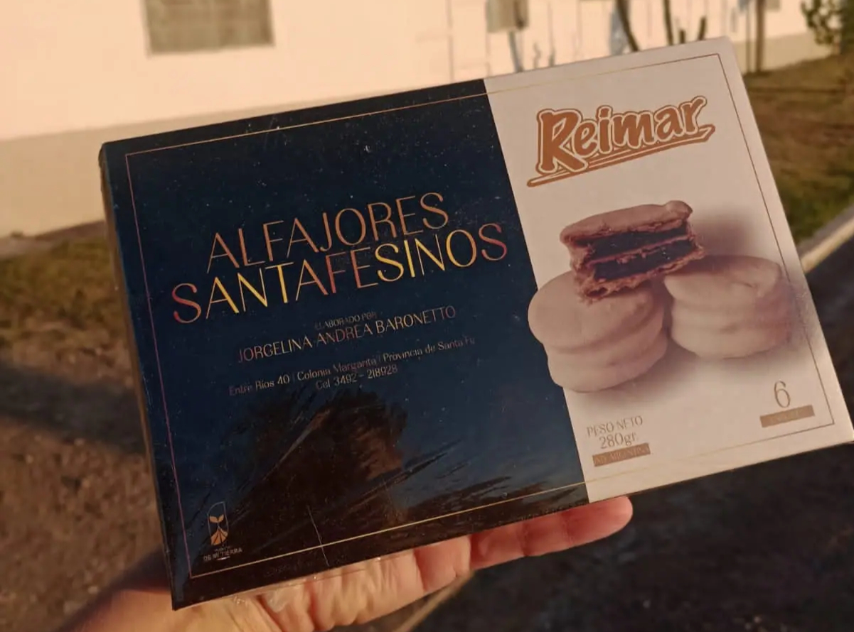 Caja de Alfajores Reimar